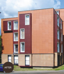 Terracotta cladding solutions for building facade renovations from Terreal North America